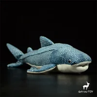 Whale Shark High Fidelity Anime Cute Ocean Plushie Gaint Fish Plush Toys Lifelike Animals Simulation Stuffed Doll Kawai Toy Gift 1