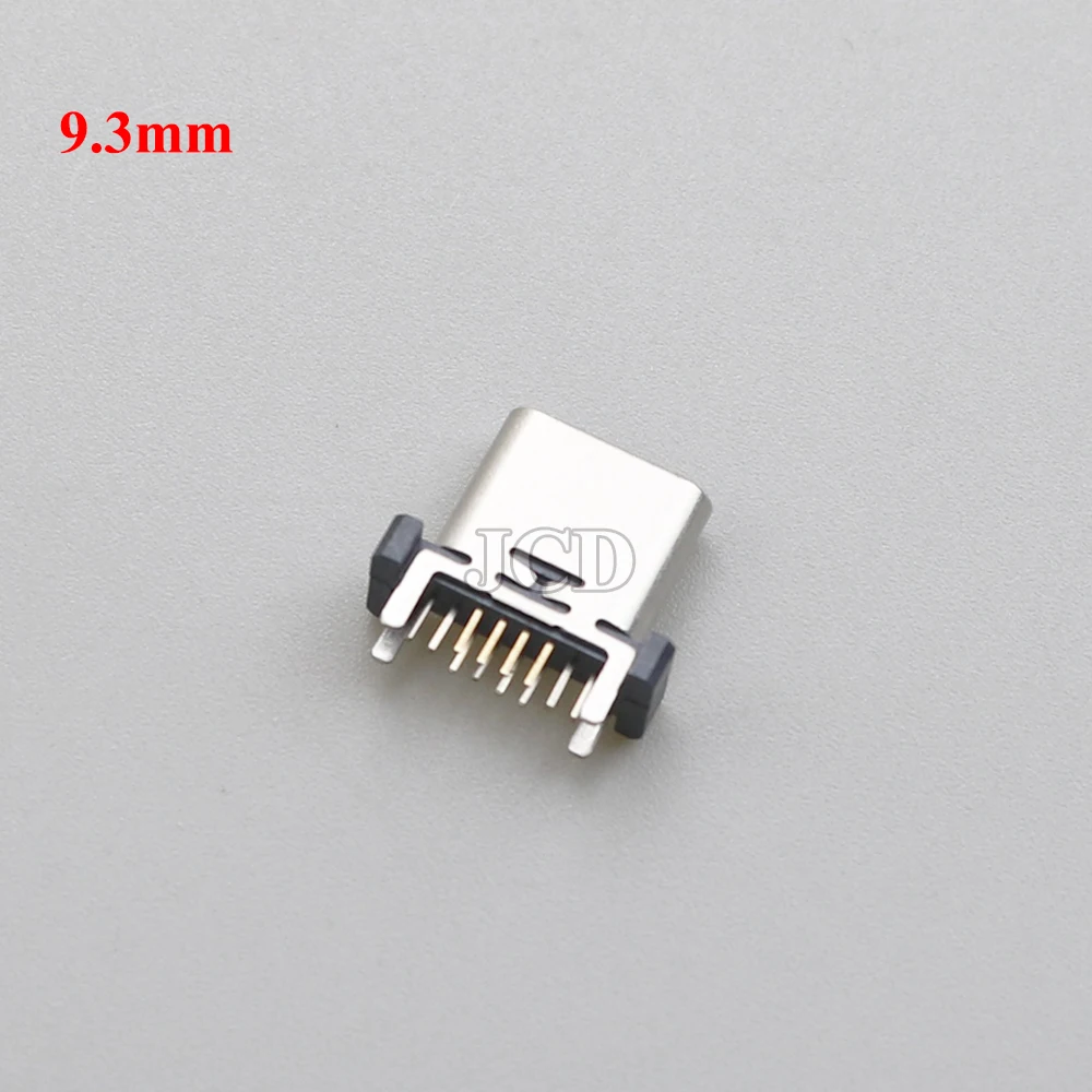 2 Stück USB Typ-C Buchse 16-Pin 16P Vertikal 180 Grad H=9,3/10/10,5/12,4/13,1/13,7/15/17,5mm Typ-C USB-Anschluss – Detail 3