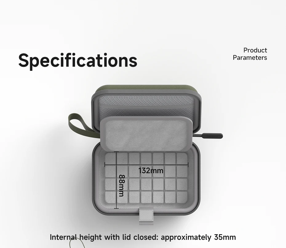 Hagibis Carrying Case for 2.5” External Hard Drive