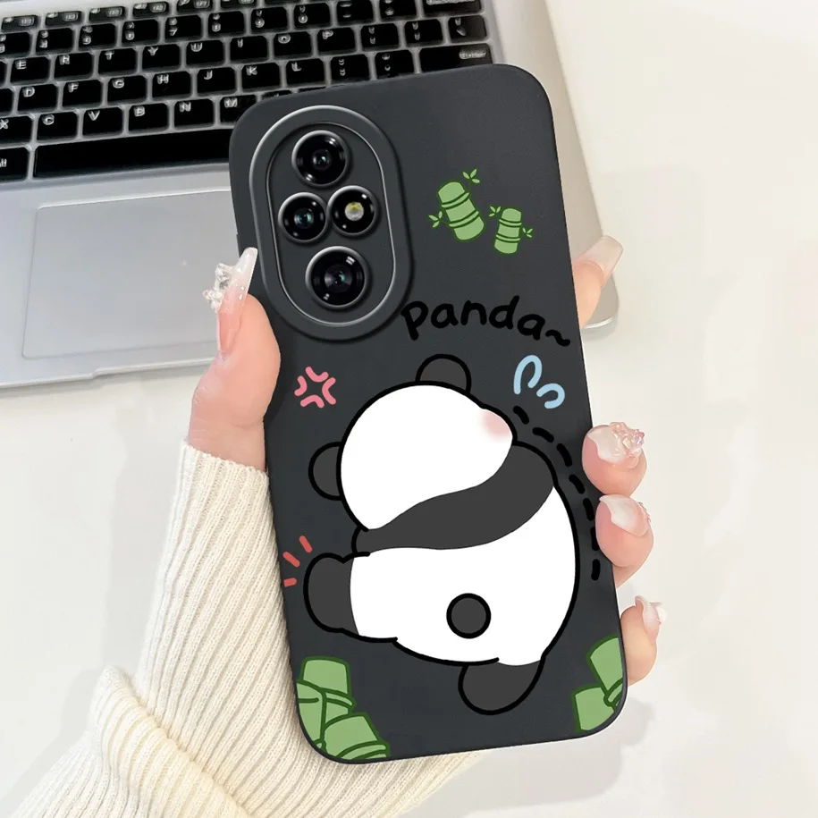 Cute Cartoon Panda Cat Shockproof Case - Durable Protective Bumper Cover