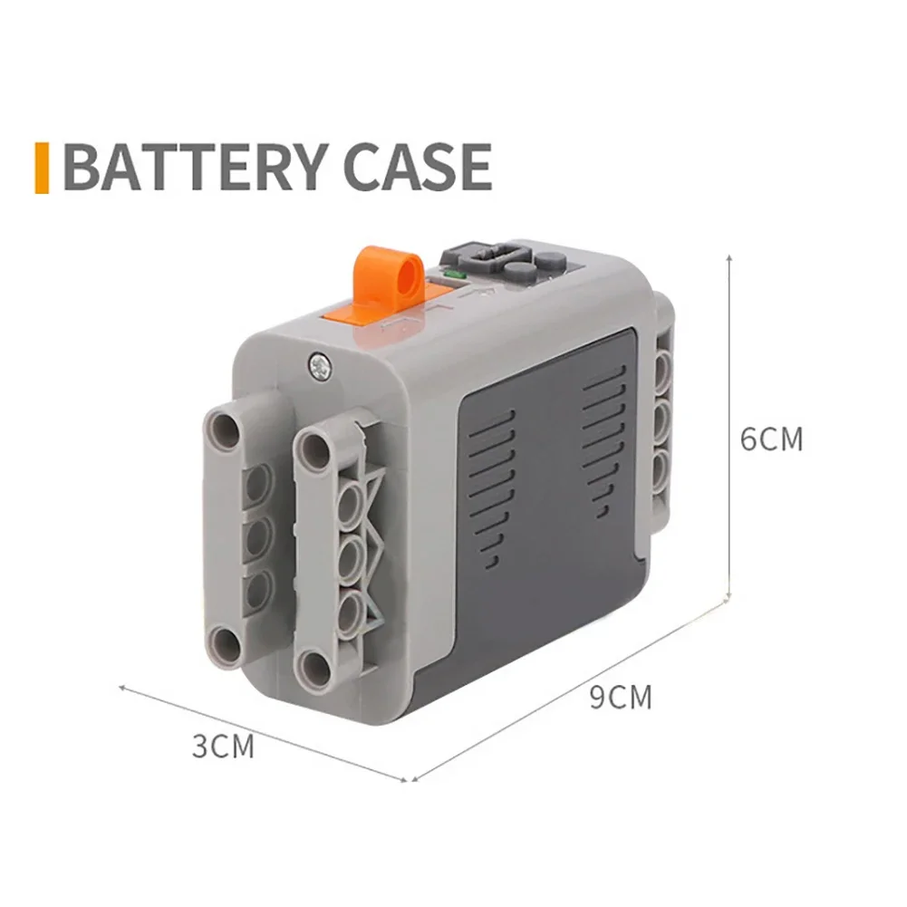 Power Functions Set 5pcs M Motor Battery IR Remote Receiver Robot Technical Parts legoeds-compatible 8883 8881 8885 RC Car Toy