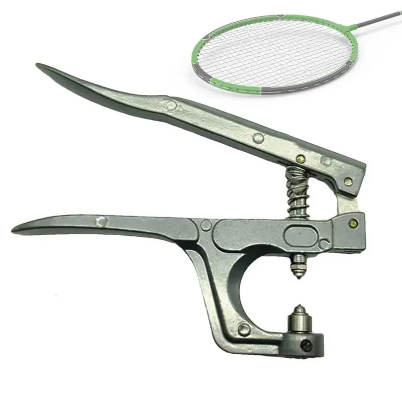 Badminton Stringing Clamp Handheld Portable Grommet Eyelet Plier Crimping Badminton Racket Cold Press repair