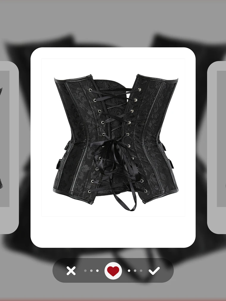 Ceinture Corset Large En Simili Cuir Pour Femme - Ceinture Amincissante
