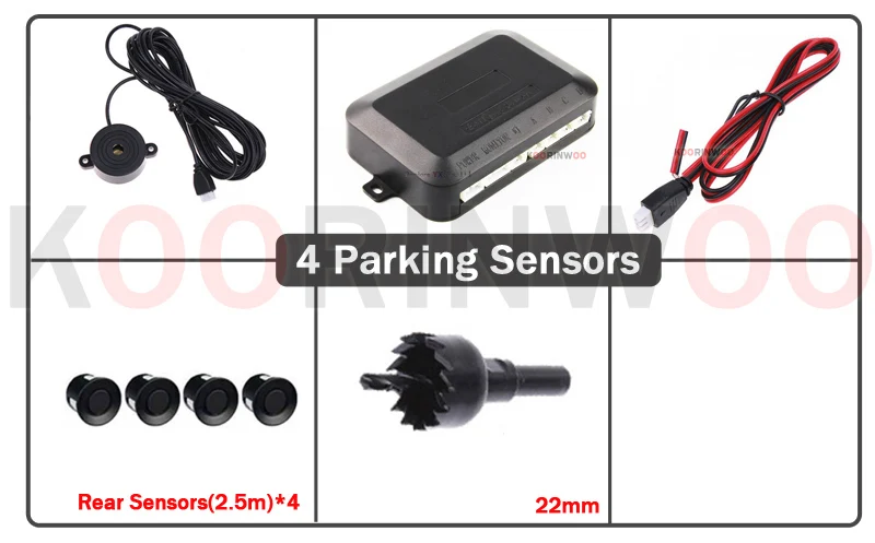 Sensores de estacionamento