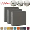 1 2 3 Seater Polar Fleece Sofa Seat Cushion Cover Elastic Armchair Seats Cover Anti-dirt Cushion Protector Seat Slipcovers 1