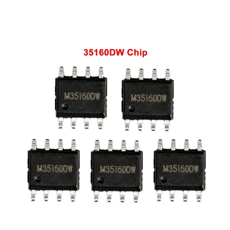 Xhorse 35160DW 칩은 VVDI Prog 키 프로그래머와 함께 작동하며 시뮬레이터가 필요하지 않습니다. M35080, M35050V6, 35128WT 모델 지원, 레드 도트 제거 이미지 2