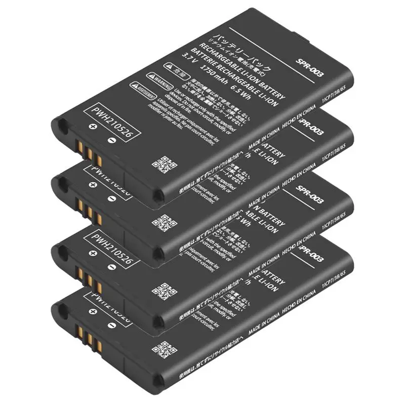 

New 4Pcs For Nintend 3DS LL/XL 3DSLL 3DSXL NEW 3DSLL NEW 3DSXL new3dsll new3ds xl Rechargeable Li-ion Battery
