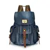 Annmouler Fashion Women Backpacks Large Capacity Daypack Denim Rucksack Drawstring 2022 College Students School Bag For Girls 1