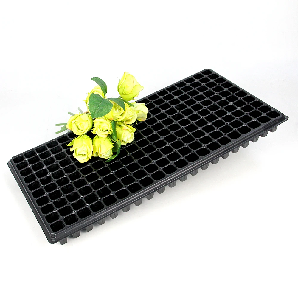

Free sample large thicken plastic plant paddy nursery tray supplier