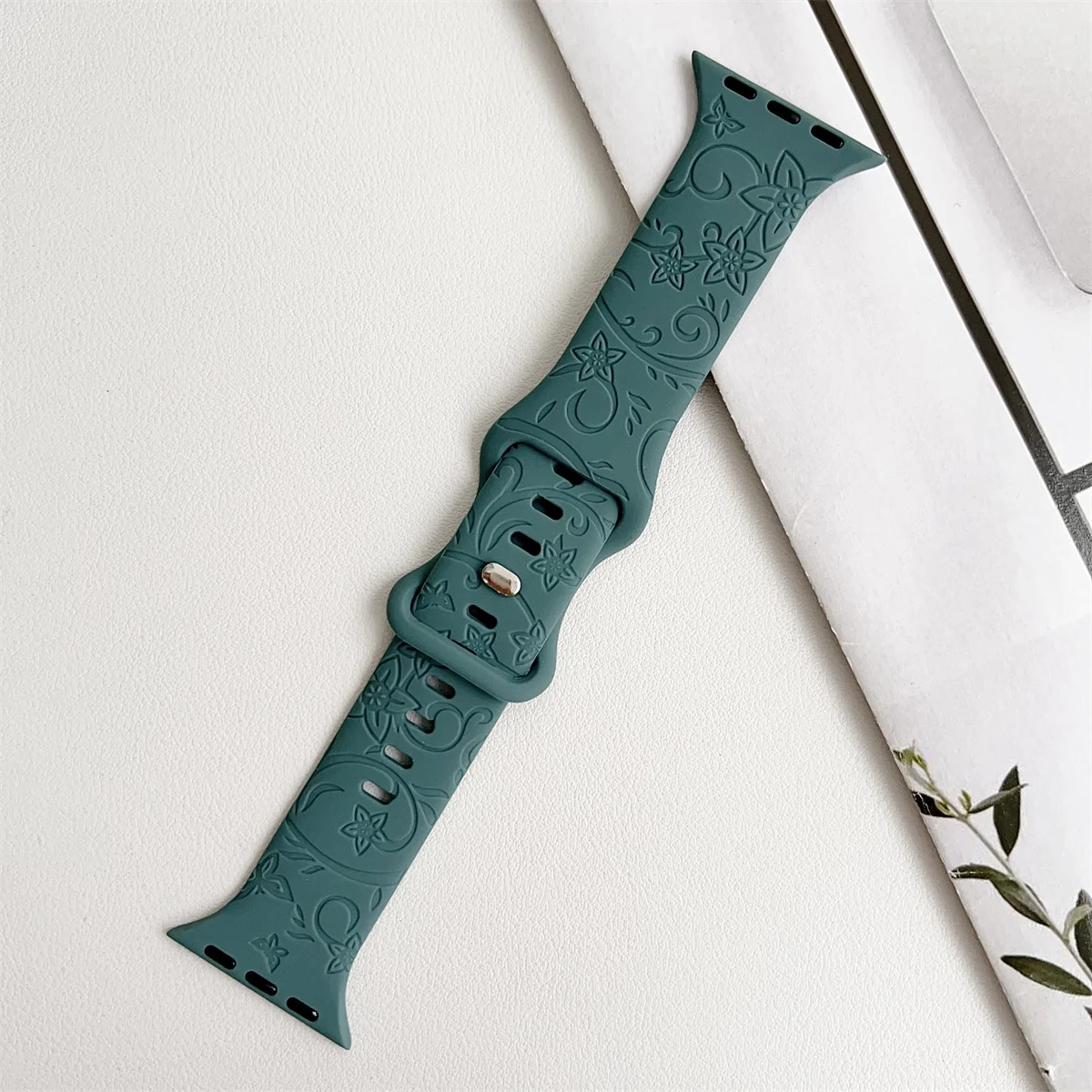 Watch Band For iWatch 42/44/45/49mm 38/40/41mm Silicone Fashion Watch Strap for Watch Series Ultra2 Se 9/8/7/6/5/4/3/2/1_voghion.com