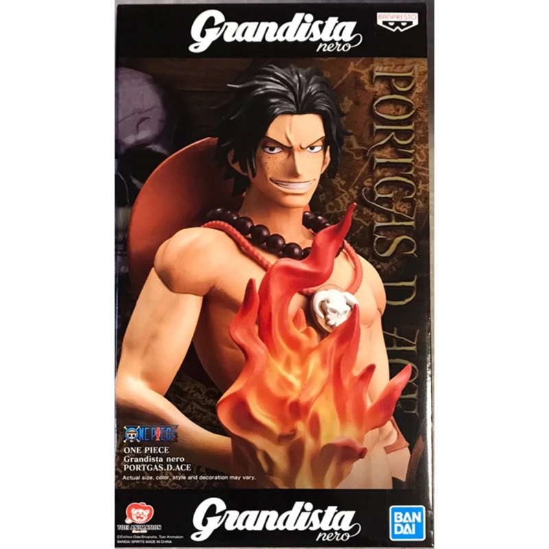 

Original Genuine Banpresto Grandista Nero 28cm One Piece Anime Portgas·D· Ace Collectible Action Figures Toys Model Ornament