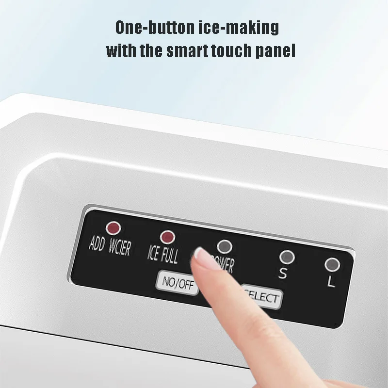 Automatic Home Ice Maker Bullet-Shaped Small Big Size Fast Prolific Infrared Sensor Self Cleaning Ice-Making Machine