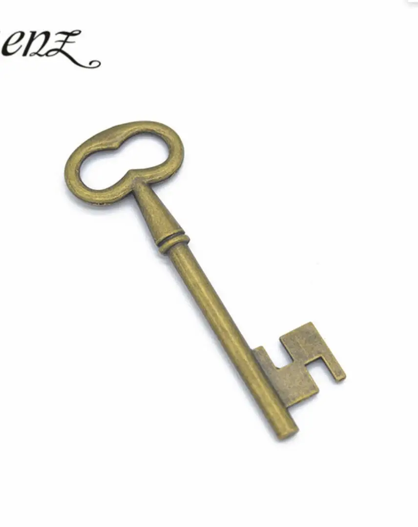 20pcs 57x20mm Key Charms Metal Keys Charms Vintage Key Charms Findings Vintage DIY Accessories For Jewelry Making F0170