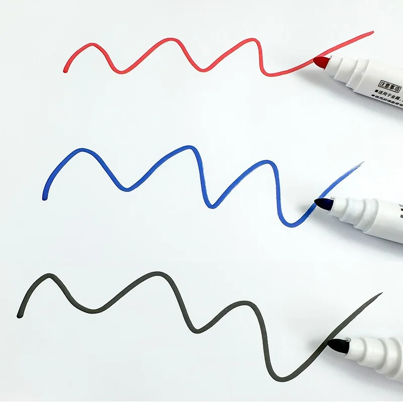 지울 수 있는 자기 화이트보드 마커 펜 교육용 칠판 마커 분필 유리 도자기 사무실 학교 미술 마커 문구류