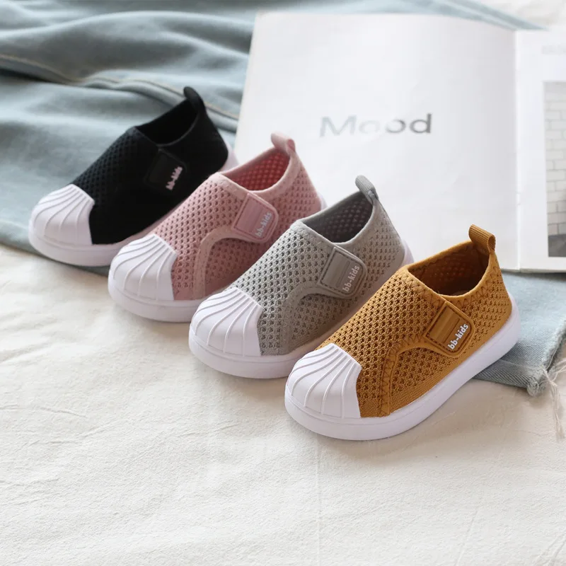 Kids Casual Shoes Boys Girls Sneakers Summer Spring Fashion Breathable Baby Soft Bottom Non-Slip Children Shoes