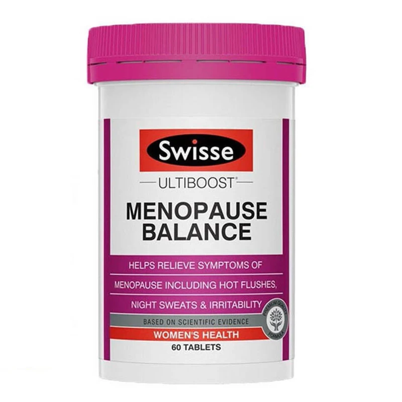 60 Pills Soy Isoflavones Menopause Balance Tablets Women's Nutritional
