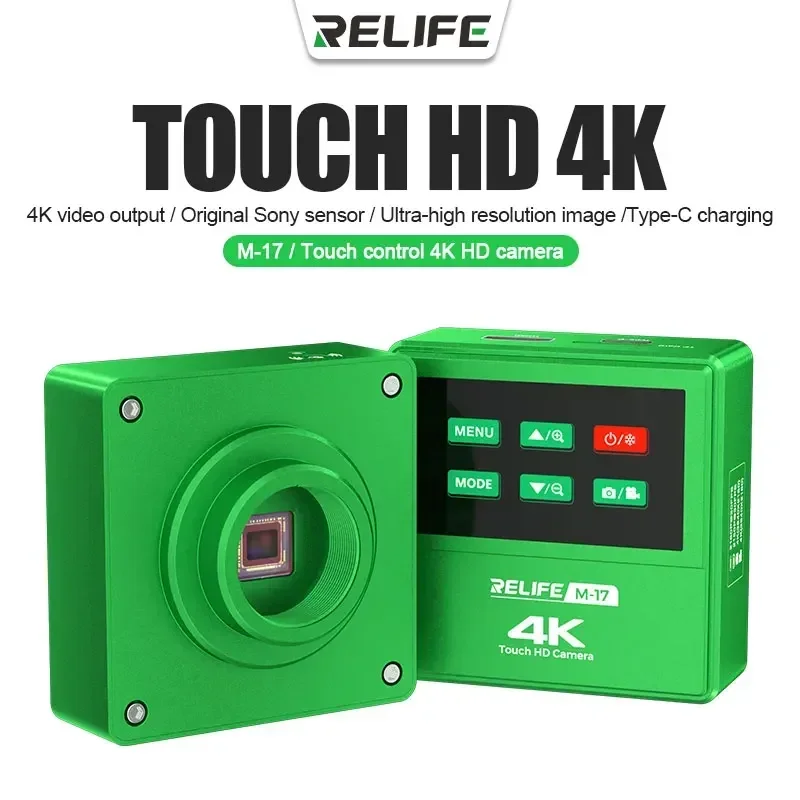 

RELIFE M-17 Touch Control 4K HD Camera 8 Million Pixels High-definition Electronic Camera Dedicated To Trinocular Microscopes