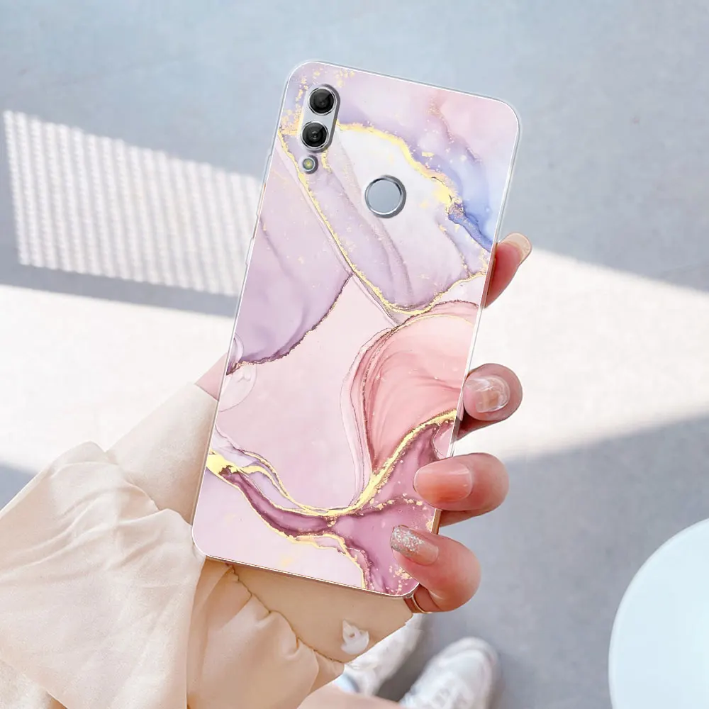 Marble Soft Clear Silicone Phone Case - Elegant Protective Back Cover