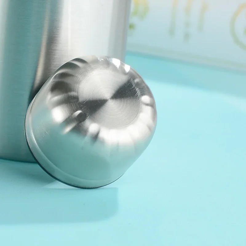 Stainless Steel Water Bottle Single Layer Canteen Kettle Outdoor Camping Hiking Portable Large Capacity Leakproof Drinking Bottl