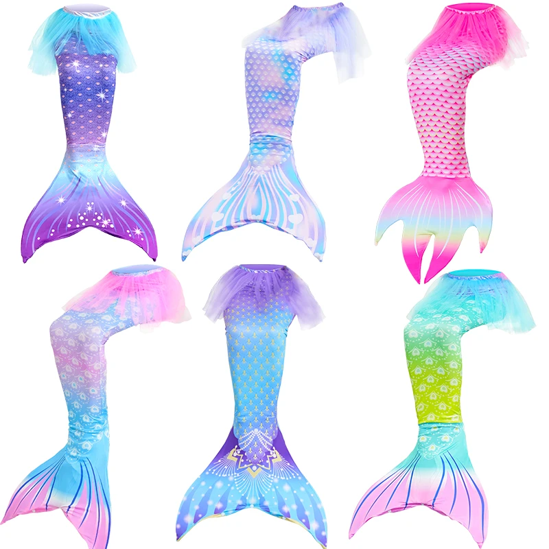Girls Mermaid Swimsuit Set 2