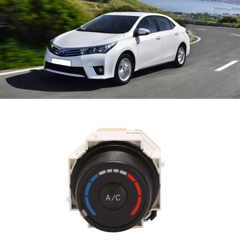 

1Set/3Pcs Air Conditioning A/C Heating Control Switch For Toyota Corolla 2007-2013 Air Direction Wind Speed Knob
