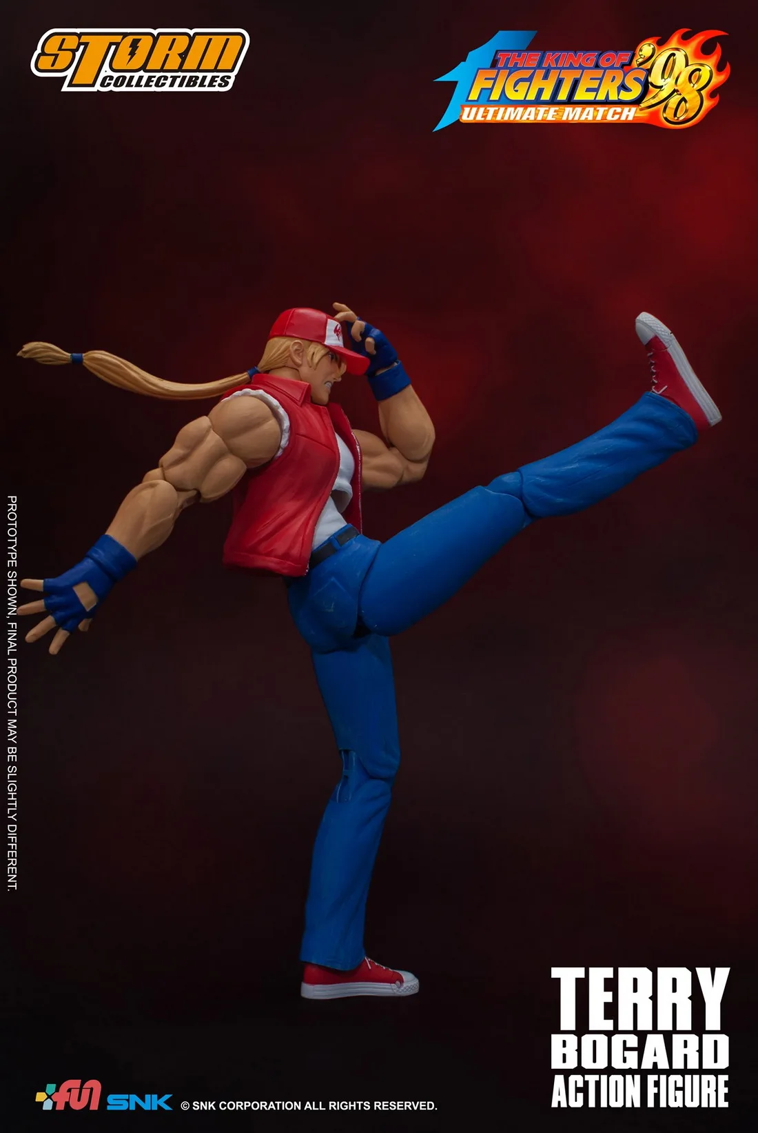 Original Storm Toys 1/12 KOF 98 TERRY BOGARD Full Set Action