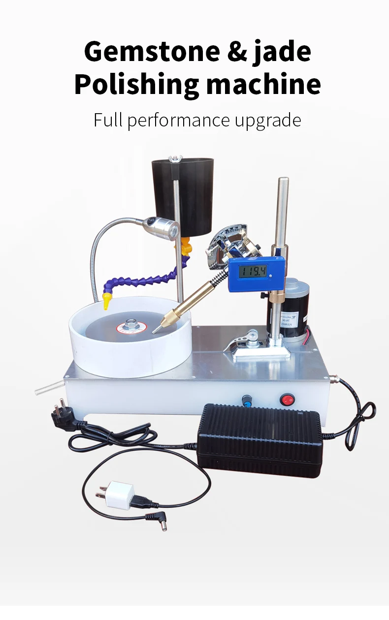 Electric Pusher Jade Seal Engraving Knife Grinding Polisher Gemstone Grinding Ma