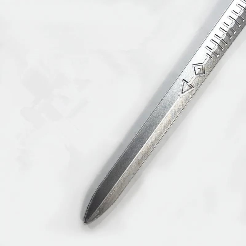 1:1  Wild Hunt Sword Aerondight Sword Weapon Cosplay White Wolf Prop Role Play Gift Safety PU Wizard Eredin Alice Jewel Sword 5