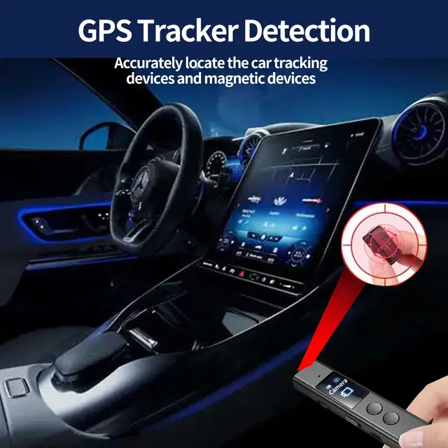 Hidden Spy Camera Detector Multi-function Anti Mini Bug Devices SPYCamera Wireless Gsm Signal Wiretapping GPS Tracker Cam Detect 5