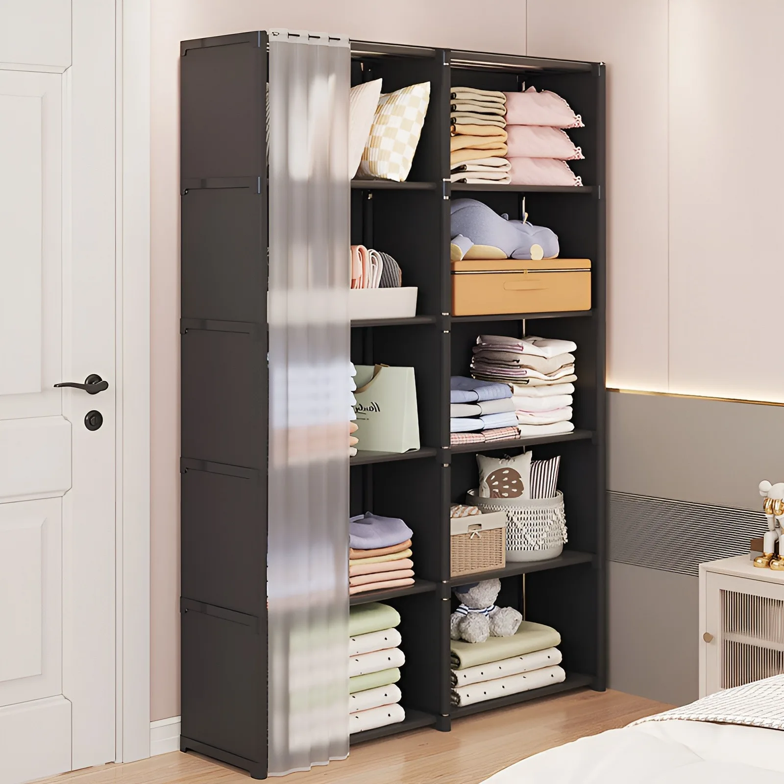 6-Layer Dustproof Wardrobe 4