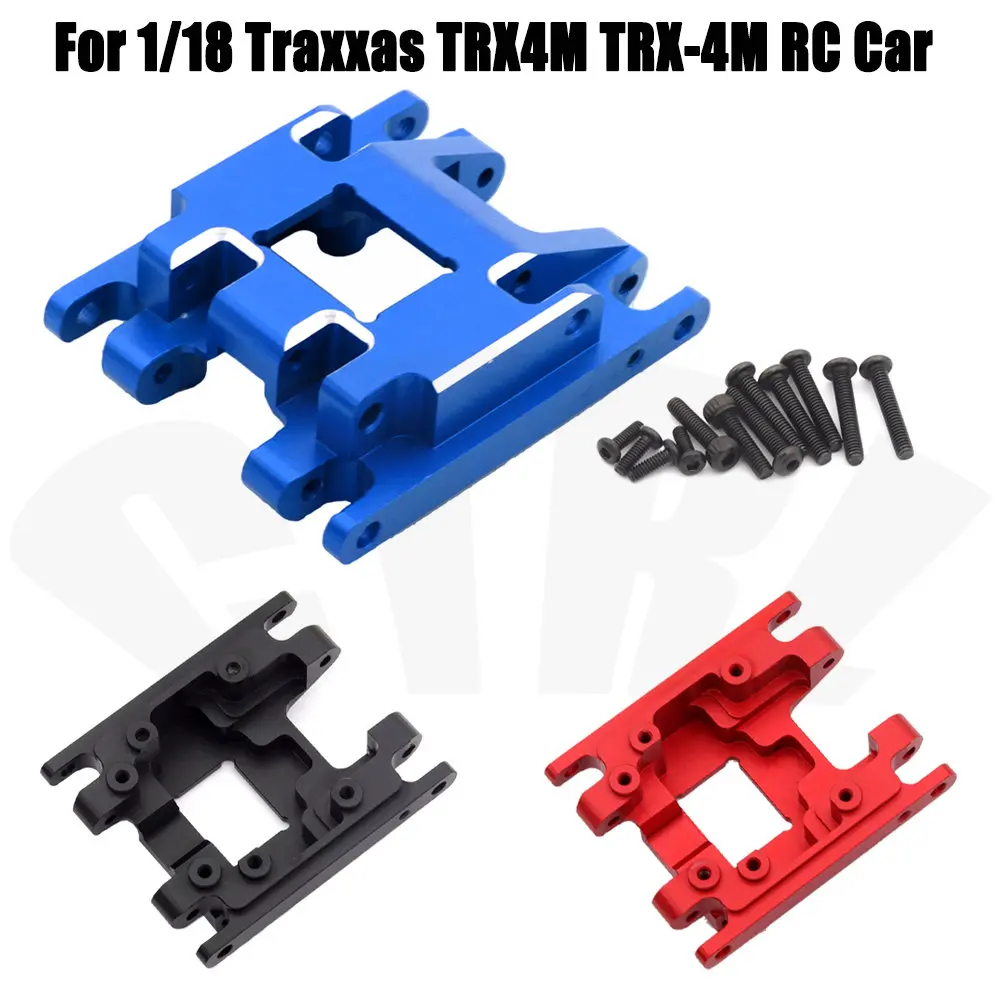 

Metal Center Skidplate Gearbox Mount 9736 for 1/18 Traxxas TRX4M TRX-4M RC Crawler Car Upgrade Parts Accessories