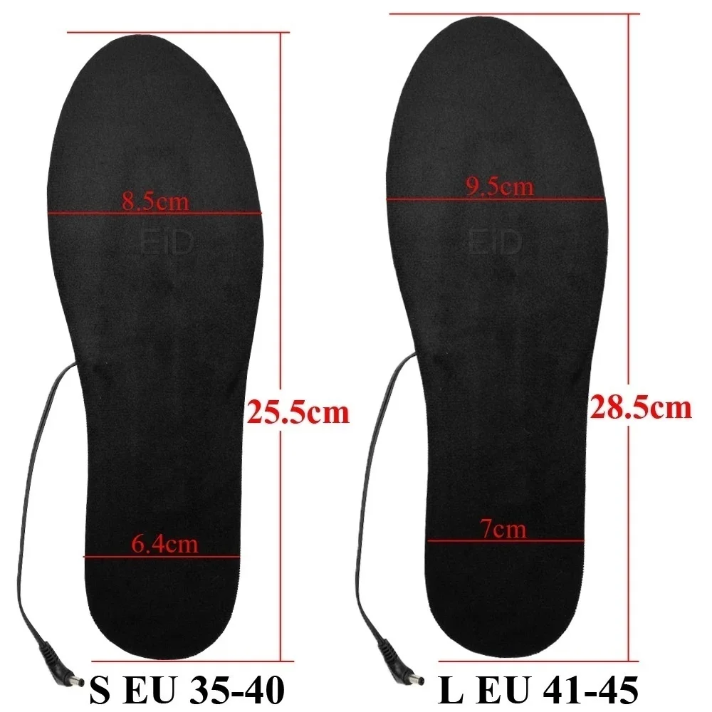 USB Elektrische Erhitzt Schuh Einlegesohle Winter Warme Frauen Fuß Pad Waschbar Thermische Männer Boot Mat Unisex Heizung Schuh Einlegesohlen – Detail 28