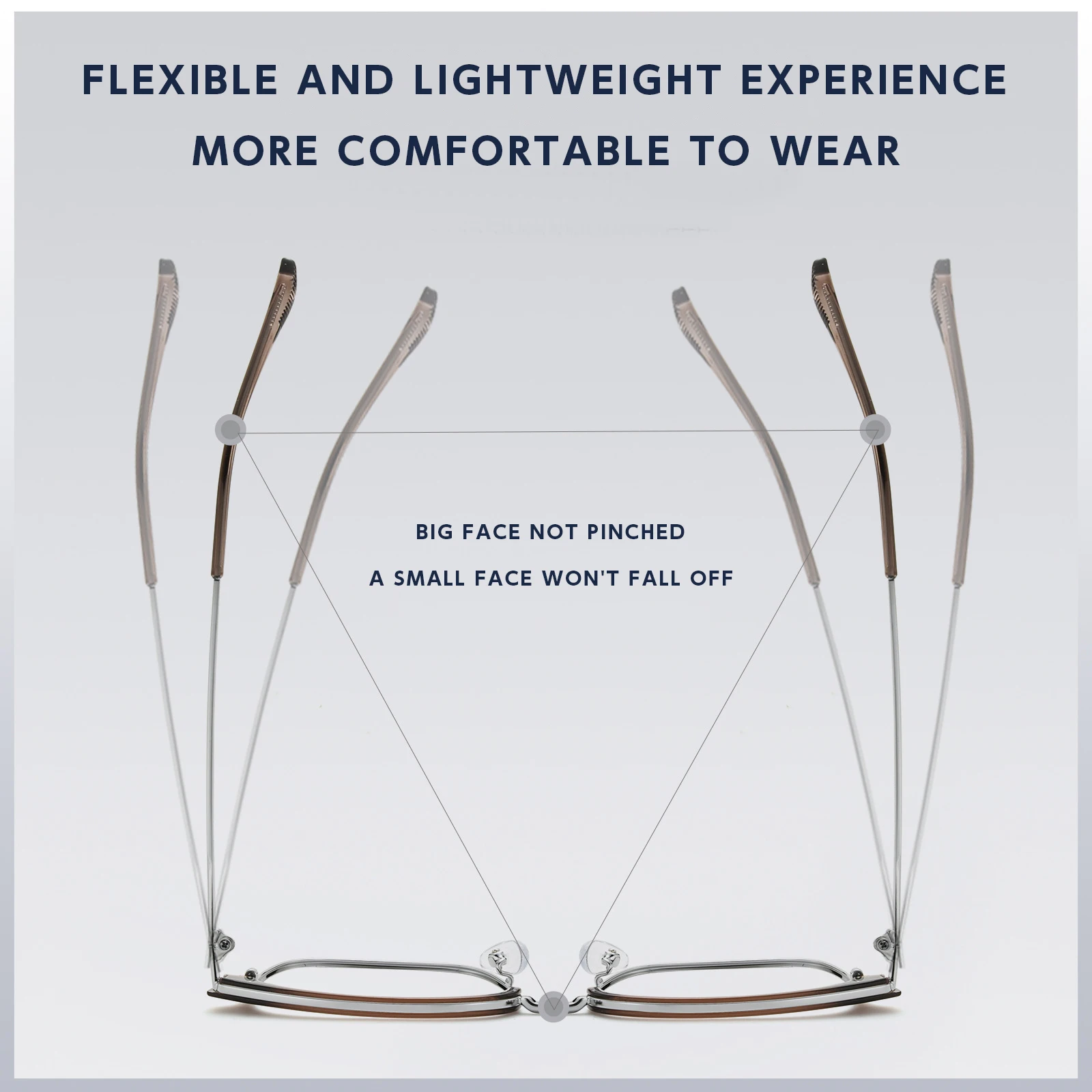 Reading Glasses HONGMEI Optica EyeglasBusiness Pure Titanium Half-frame Glasses Myopia Prescription Eyeglasses Frame Men Women Hyperopia Reading