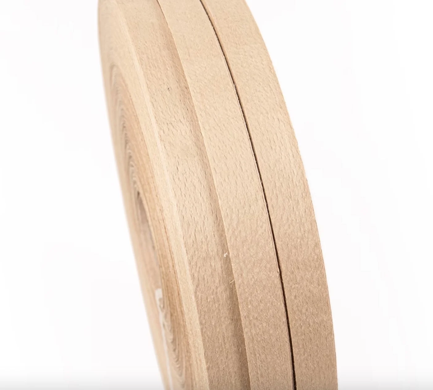 천연 붉은 너도밤나무 원목 가장자리 밴딩 목재 베니어 롤러, 길이: 100 미터 너비: 20mm 두께: 0.5mm