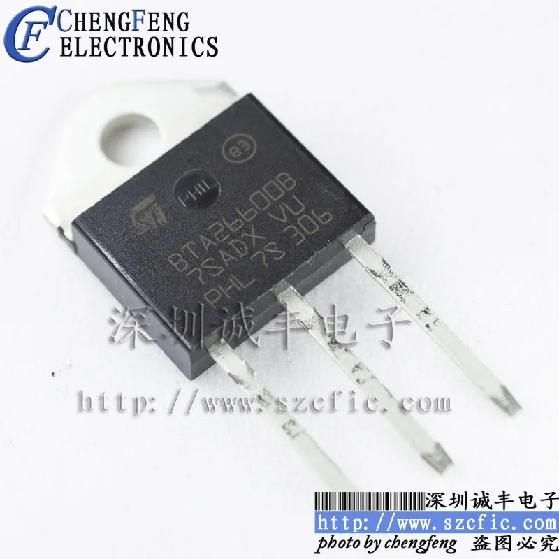 

5pieces BTA26-600BRG BTA26-600 ST TO-3P