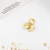 NEW Gold Plated Lucky Heart、Flower、Dragon、Snowflake、Family Tree Charm Bead Fit Original 925 Silver Pan Bracelet DIY Jewelry Gift 3