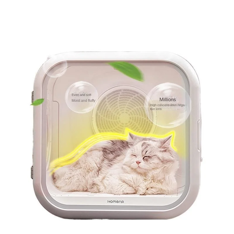 Fully Automatic Pet Hair Dryer Intelligent Drying Box Pro 62L Drying Machine Bathe Products Cat