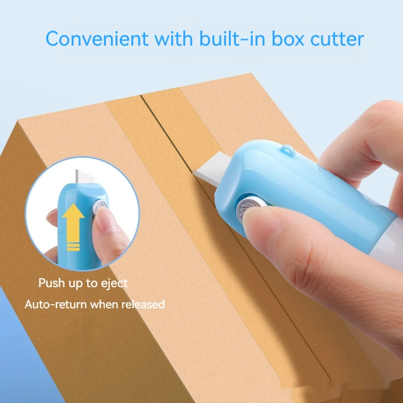 열전사 용지 수정액, 개봉칼, 접이식 박스 오프너, 개인정보 보호, 정보 누출 방지 스탬프 포함