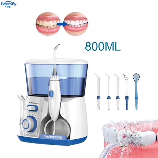 Waterpulse Electric Water Flosser 800ml High Pressure Dental Oral Irrigator Teeth Cleaner for Effective Oral Care 1