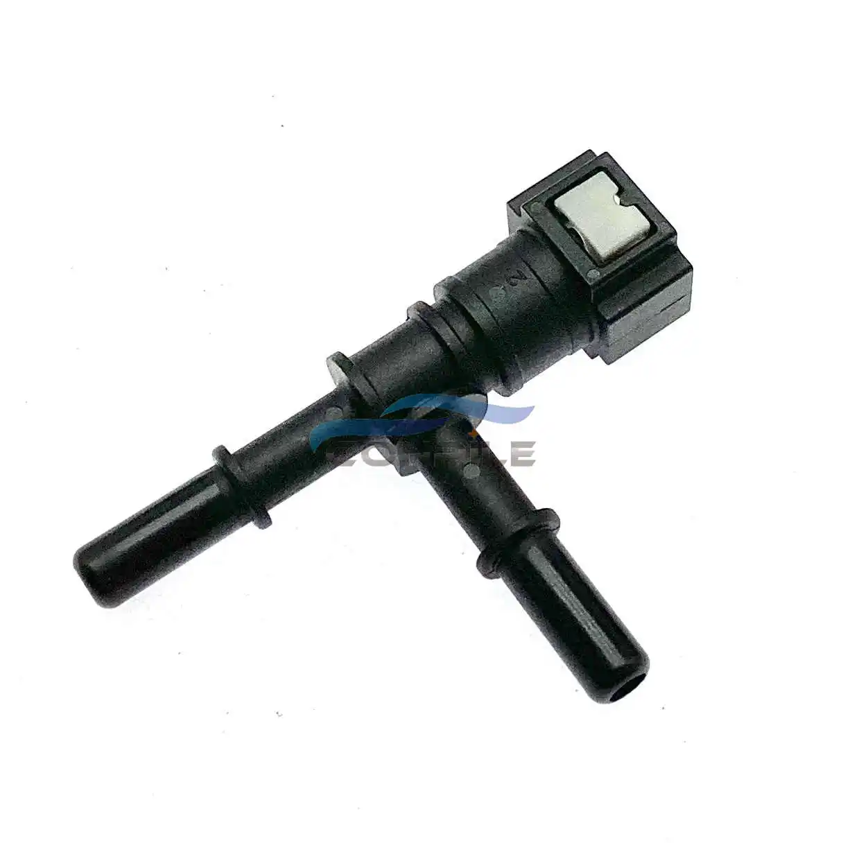 1PC 7.89 three-way automobile fuel pipe quick connector gasoline diesel filter female connector quick plug housing