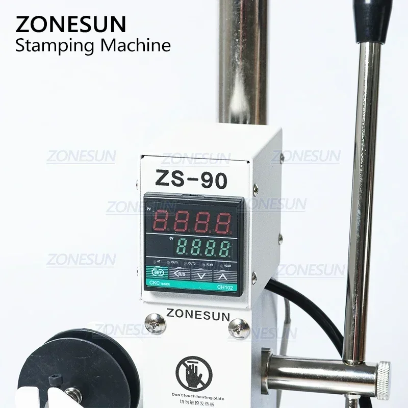 Hot Stamping Press Machine Manual Bronzing Embosser For PVC Card Leather Paper Wood hot stamping applicator kit