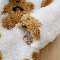 Baby Clothes Cartoon Cute Teddy Bear Plush Comfortable And Soft 0-18 Boys And Girls Autumn And Winter Long Sleeved Baby Jumpsuit 5