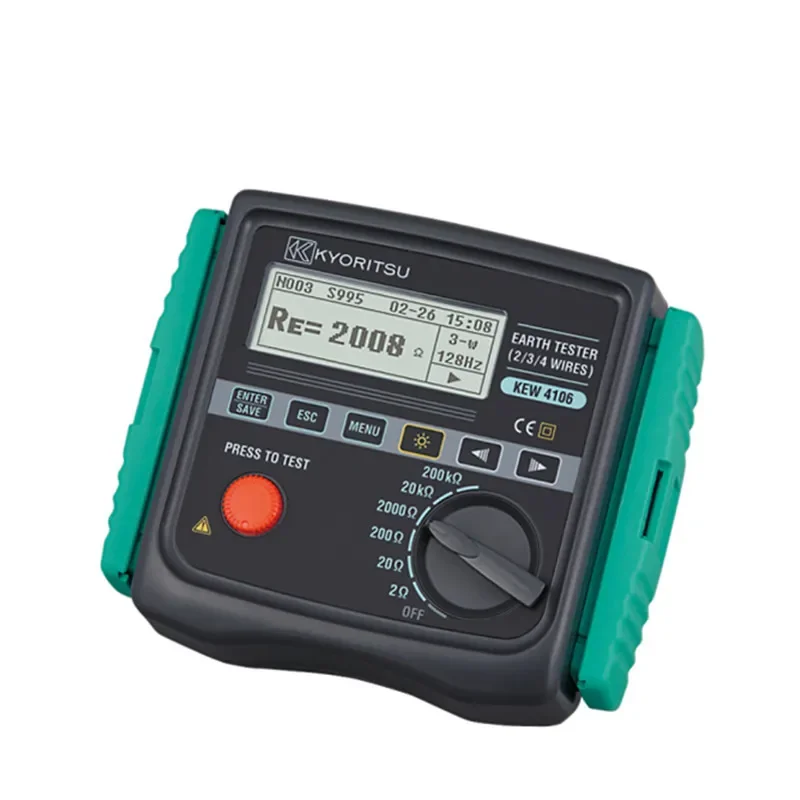 

Kyoritsu KEW 4106 Ground Resistance & Resistivity Tester