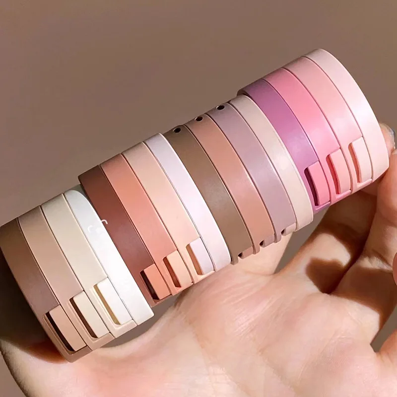 3-in-1 Makeup Palette Matte Pearlescent Eyeshadow Blush Highlighter Contouring Three-layer All-in-one Palette Brightening Skin eye shadow eye shadow plate