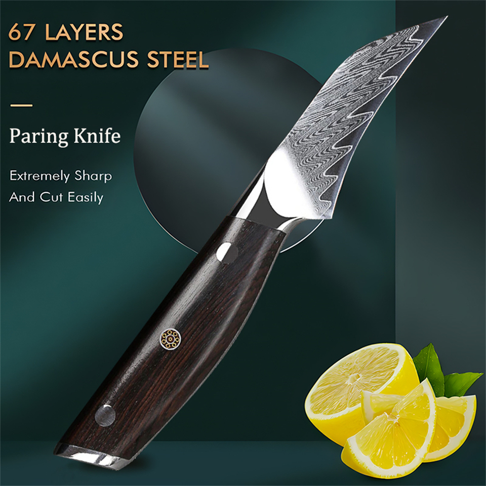 Fruit Knife Stainless Steel Paring Fruit Peeling Knife Household Kitchen Knife Cooking knife Kitchen Tool Kitchen Stuff