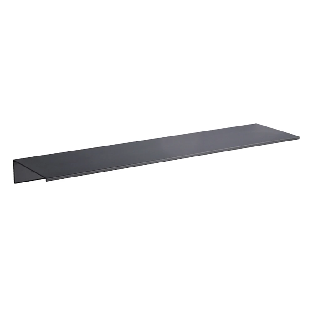 30/40/50CM Bathroom Shelf Aluminum Floating Shelves for Wall Mounted Shower Organiser Kitchen Storage Rack Bathroom Accessories 6