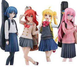 Bocchi the Rock Kessoku Band Full Members PVC Figure Collectible Anime Decor Gift (1 set 4 pcs)