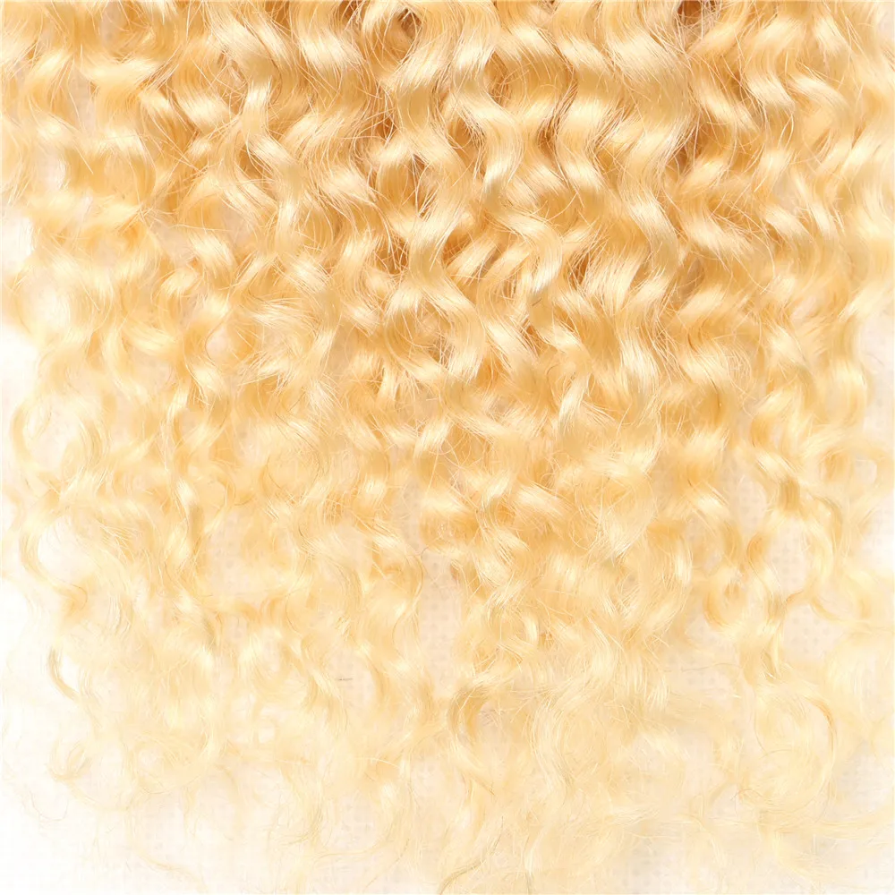 Human Hair Extensions Human Hair Closure Human Hair Lace Product Human Hair Frontal 613 Honey Blonde 10-20 Inches