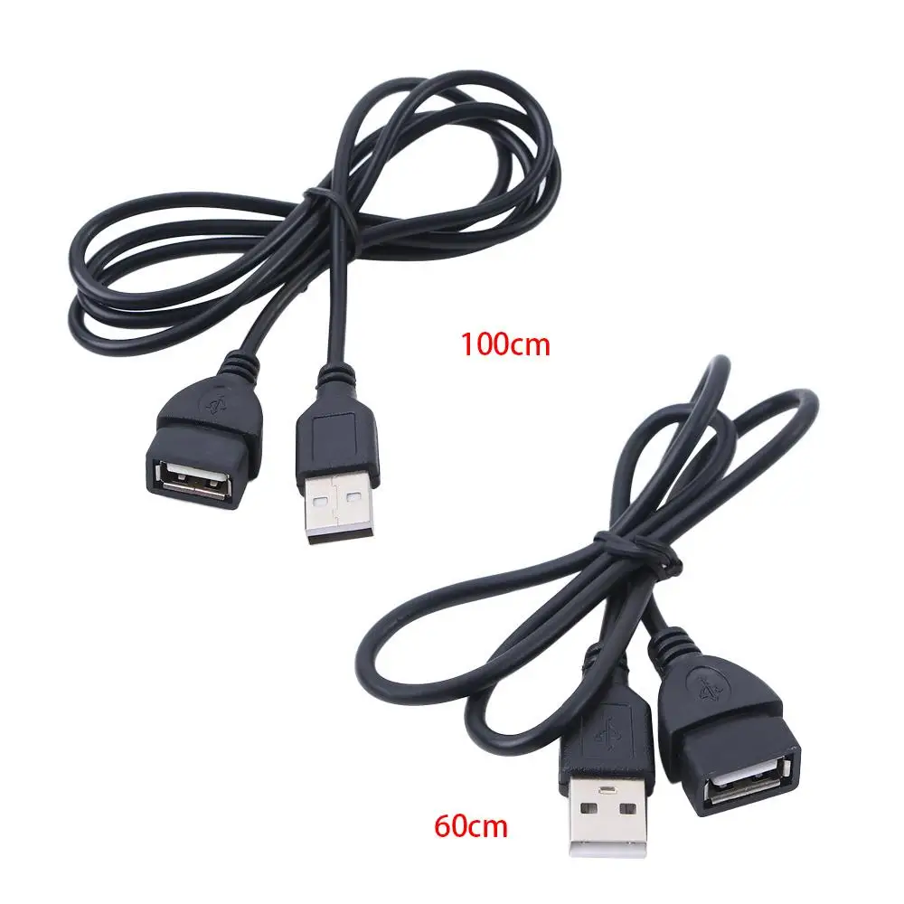 USB 익스텐션 케이블 초고속 USB 2.0 케이블, 수-암 데이터 동기화, USB 2.0 연장 코드, 익스텐션 케이블, 1m