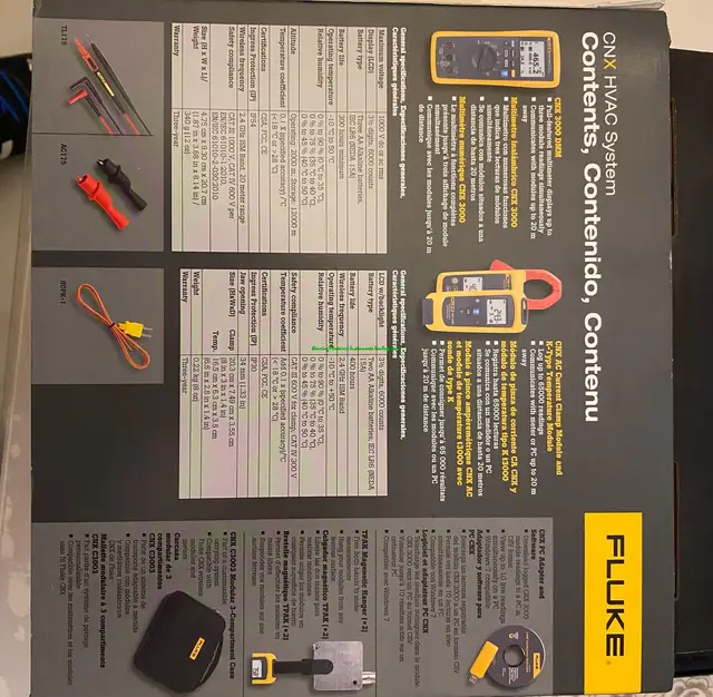 FLUKE A3000 FC KIT - Fluke - Kit multimètre numérique, Fluke 3000